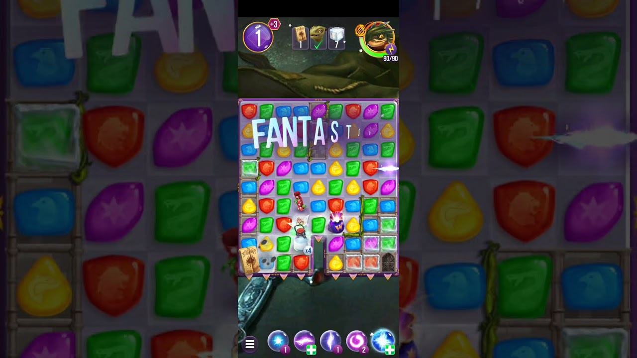 Harry Potter: Puzzles & Spells level 1891 no boosters