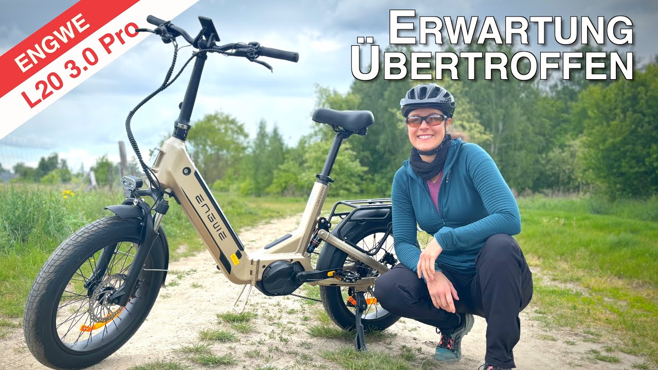 Erwartung übertroffen 👍  ENGWE L20 3.0 PRO mit 100Nm Mittelmotor, GPS und Alarmanlage