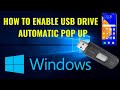 How to enable USB Autoplay in your PC
