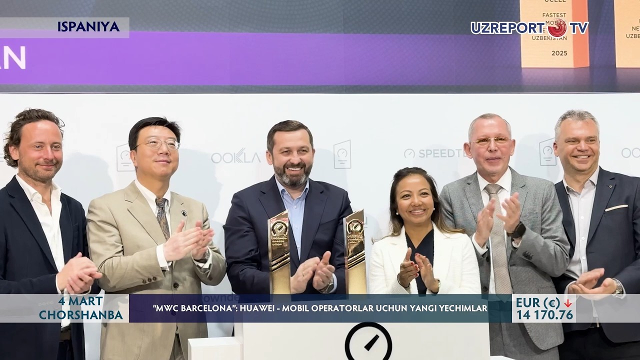 “MWC Barcelona”: Huawei - mobil operatorlar uchun yangi yechimlar