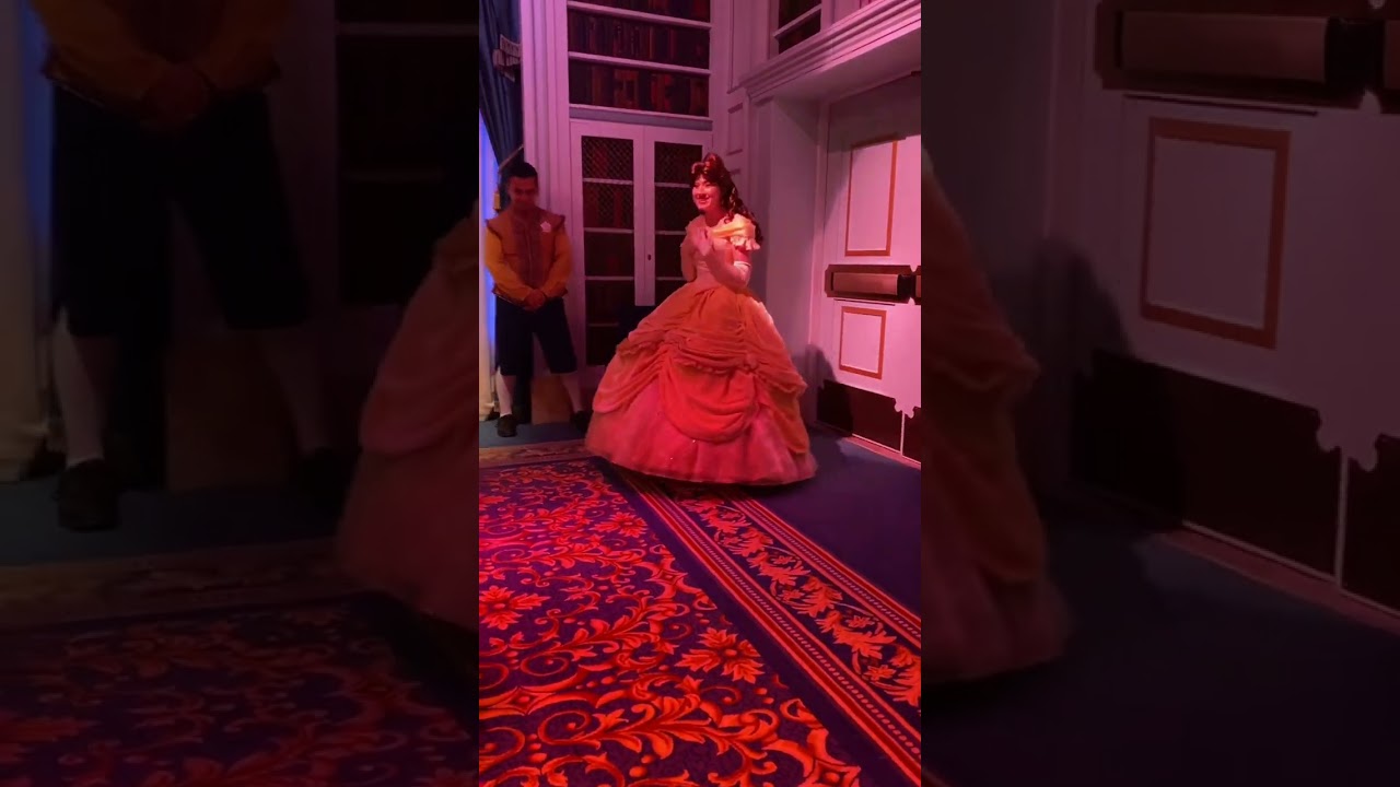 Meeting Belle Before She Meets Beast! 😮 