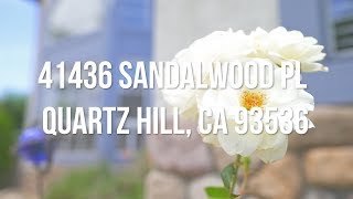 41436 Sandalwood Pl, Quartz Hill, CA 93536 - Listing by Terri Gold 41436 Sandalwood Pl, Quartz Hill, CA 93536 - Listing by Terri Gold