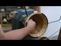 寄木の壺の修理（茨城県南部直下型地震で破損）