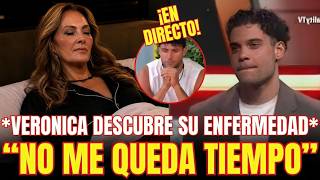 🚨LIVE! VERÓNICA CONFESSES THAT HER BODY CAN'T TAKE ANY MORE AND REVEALS HER ILLNESS🚨