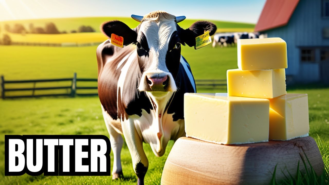 Butter Animal You Should Know How Butter Is Made! - YouTube