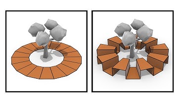Rhino Grasshopper (Parametric Weave Bench)