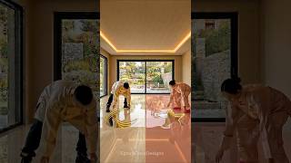 THIS DOUBLE SIDE FLOOR IS JUST CRAZY 🤯 Infinite Mirror Holes Inside The Floor!