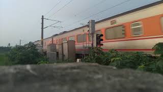 1070918 台鐵138次自強號彰化社頭雙義路平交道通過