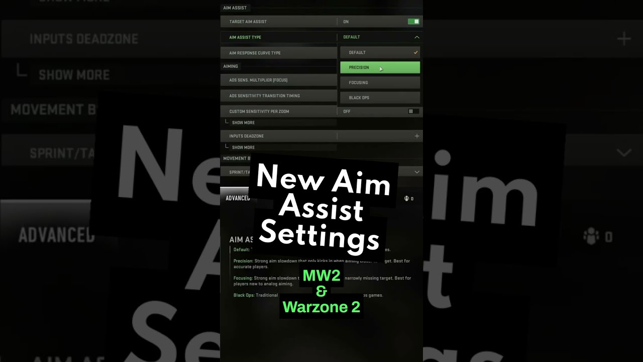 MW2 New & Nerfed Aim Assist Settings! - YouTube
