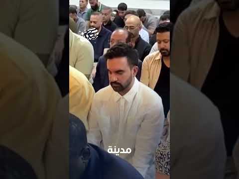 صدى نيوز حظي بترحيب حار عمدة نيويورك المسلم زهران ممداني يزور أحد مساجد