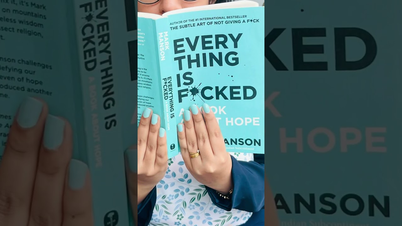 Exploring Mark Manson’s thought-provoking words📚💭 