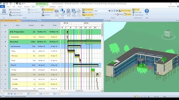 4D BIM Project Scheduling and Controlling with Asta Powerproject BIM
