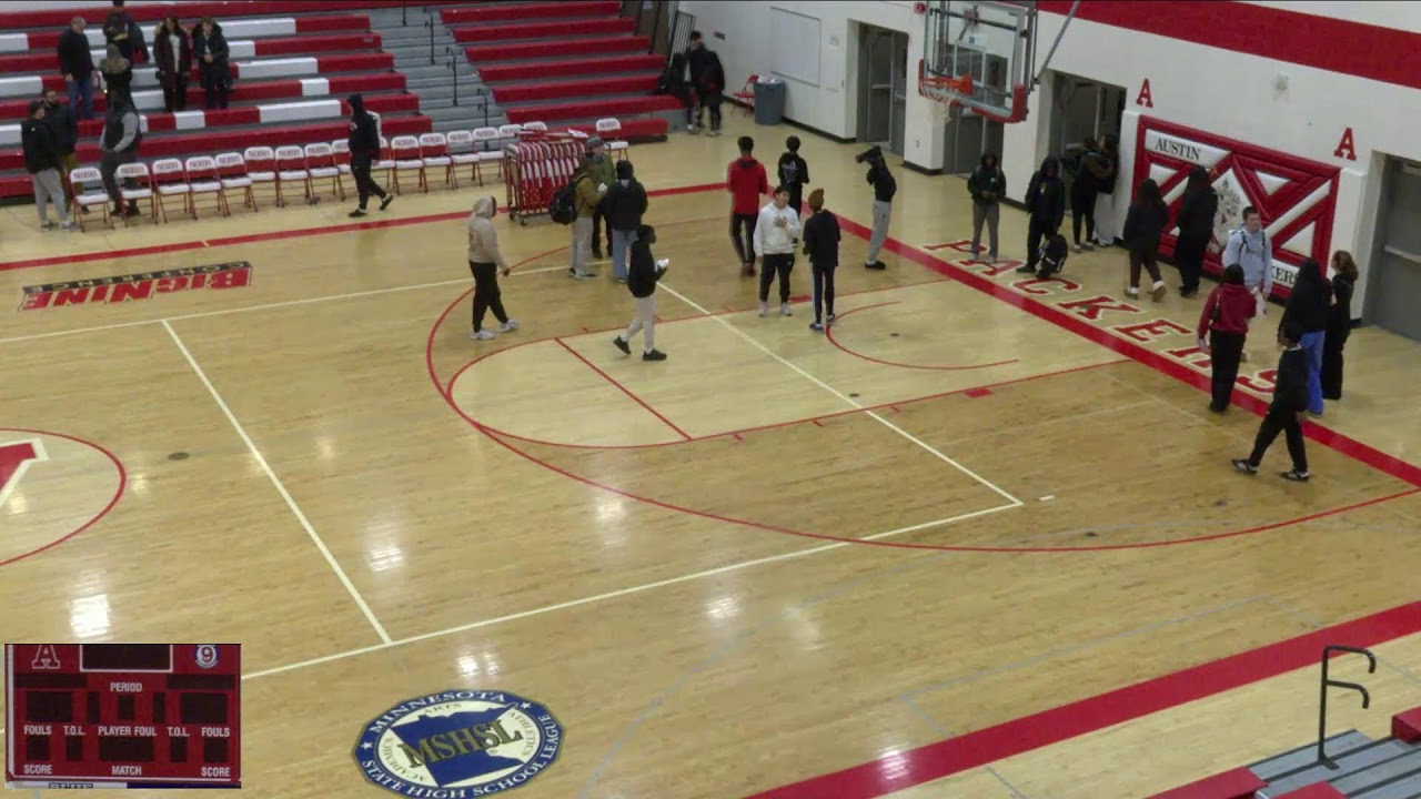 Austin High School vs Rochester Mayo High School Mens Varsity Basketball
