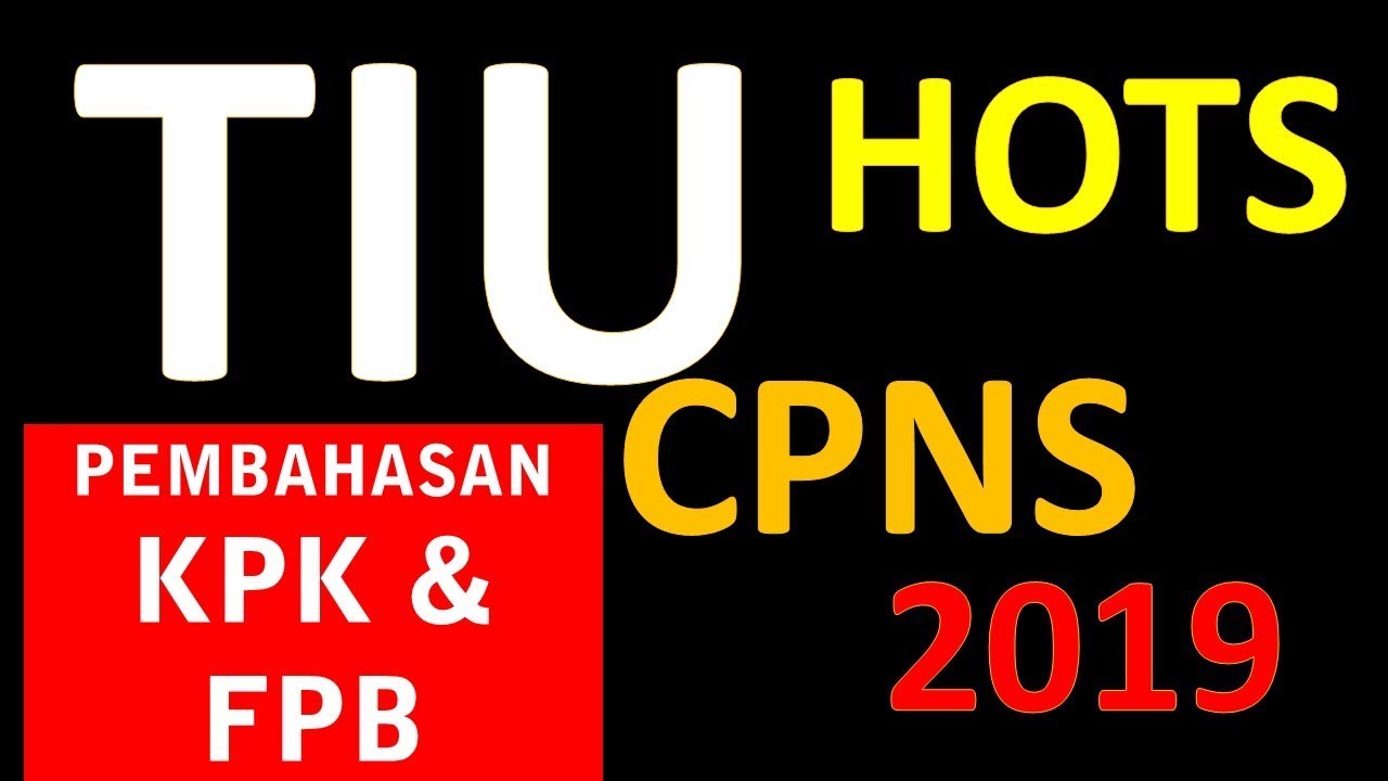 12+ Free Download Soal Cpns 2019 Dan Kunci Jawaban Pdf Pics