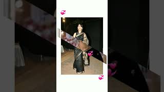 Sriti Jha Actress Black Saree