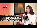 Mahira Khan Talking About Her Performance At An Awards Show With A Broken Leg? | Fitness | AHI