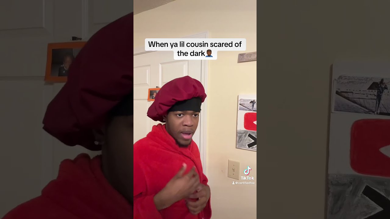 When Ya Lil Cousin Scared Of The Dark Viral