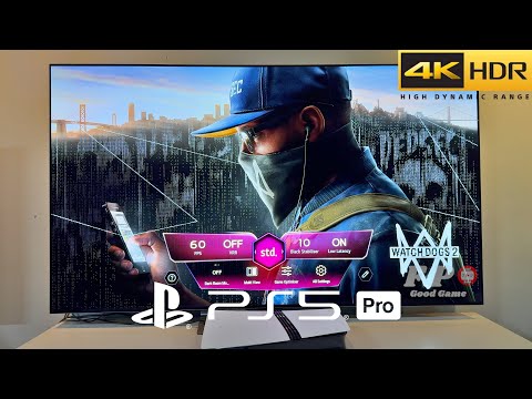 Watch Dogs 2 PS5 Pro Gameplay With LG Oled TV 4K HDR 60FPS