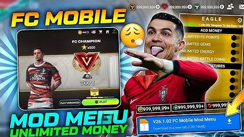 FC Mobile 26 MOD APK v26.1.02 Gameplay | FC MOBILE MOD MENU (Unlimited Gems & Fc Points)