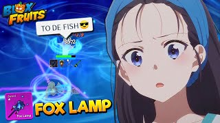 COMBO DE FOX LAMP QUE MATA ATE FISH NO BLOX FRUITS!!!