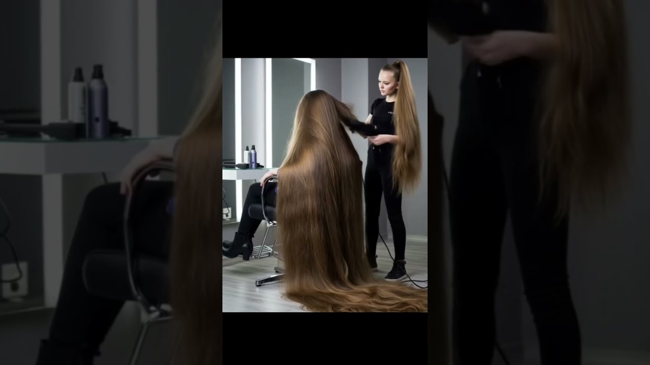 The Power Of Long Hairstyle Edit Trollface Hair Shorts Trending