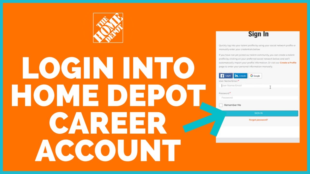 Home Depot Login How to Login Sign In Home Depot Career Account 2022