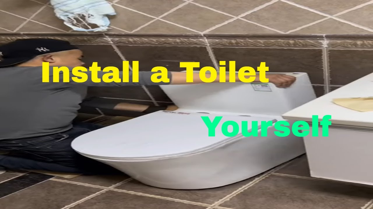 How to Install a Toilet Yourself YouTube