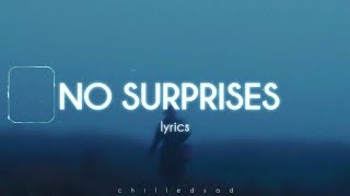 Radiohead - No Surprises (Lyrics) Resimi