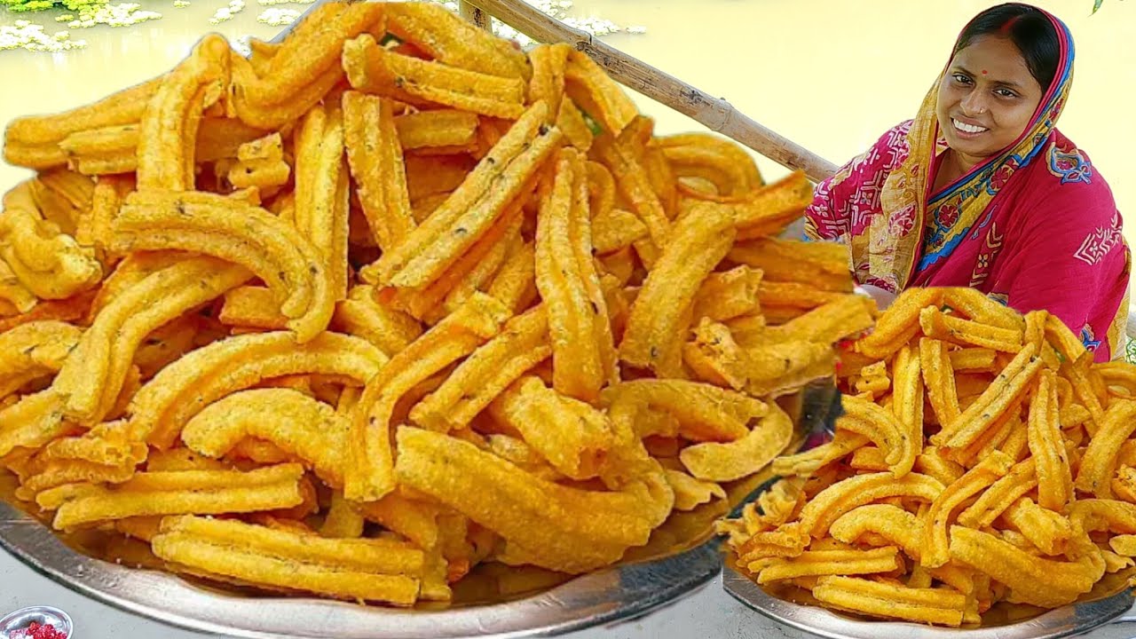 ছাঁচ বা মোল্ড ছাড়া ১০মিনিটে চায়ের সাথে খাবার জন্য বানিয়ে নিন দোকানের মতো গাঠিয়া ভাজা|gathiya recipe