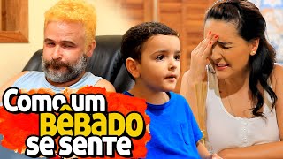 Como Um Bêbado Se Sente? Família Parafuso Solto