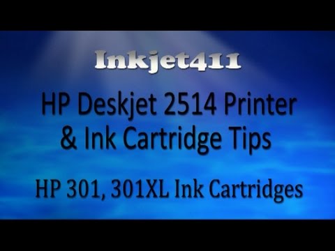 HP Deskjet 2514 Printer Tips (HP 301, 301XL Ink Cartridge)