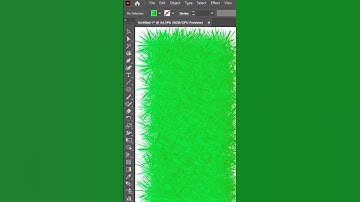 How to Create Grass in illustrator    Slotter Graphics #illustrator #design #trending #shorts