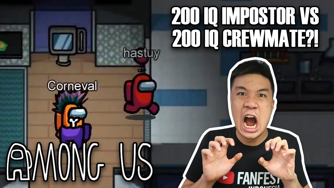 200IQ IMPOSTOR VS 200IQ CREWMATE, SIAPA MENANG? - Among Us Indonesia