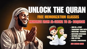 Unlock the Quran: Join Our  FREE Memorization Classes