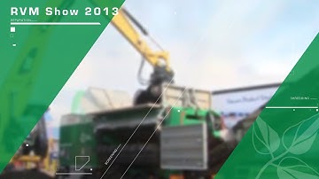 Komptech at RWM Show 2013 presented by Finning (UK) Ltd.