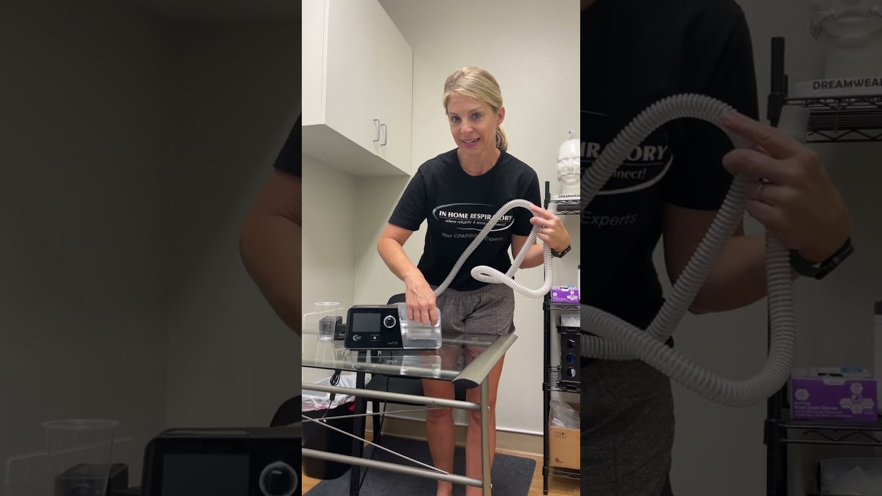 Water droplet in Mask/Gurgling noise in tubing