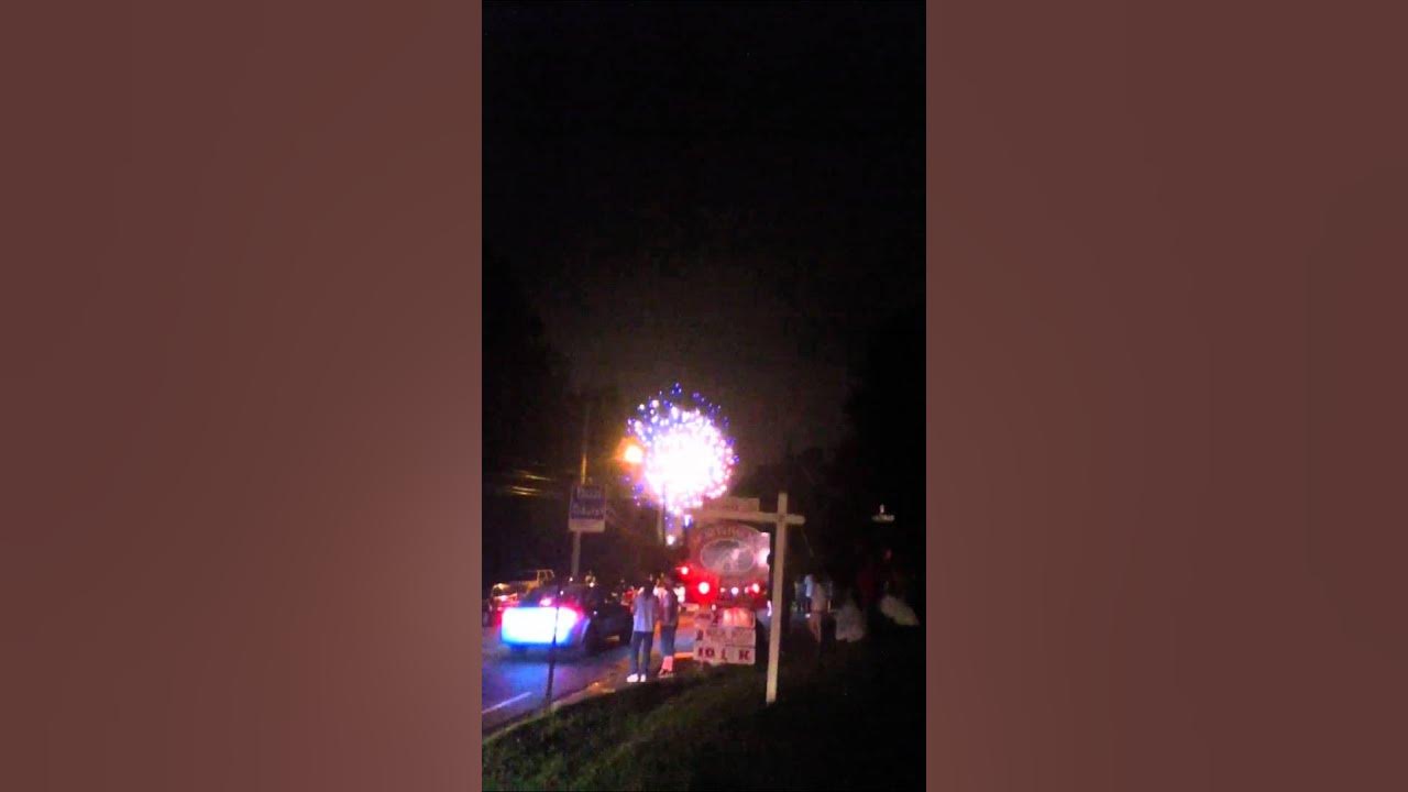 Fireworks at caste village YouTube