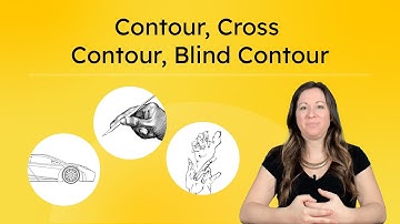 Contour, Cross Contour, and Blind Contour - Styles of Lines in Visual Art
