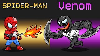 امونج اس سبايدرمان ضد فينوم !😱 ( مع اليوتيوبرز ! )😍 - Among Us SpiderMan Vs Venom