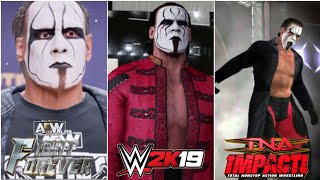 The Evolution of Sting in Wrestling Games! screenshot 5