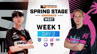 Overwatch League 2023 Season | Spring Knockouts West | Week 1 Day 2