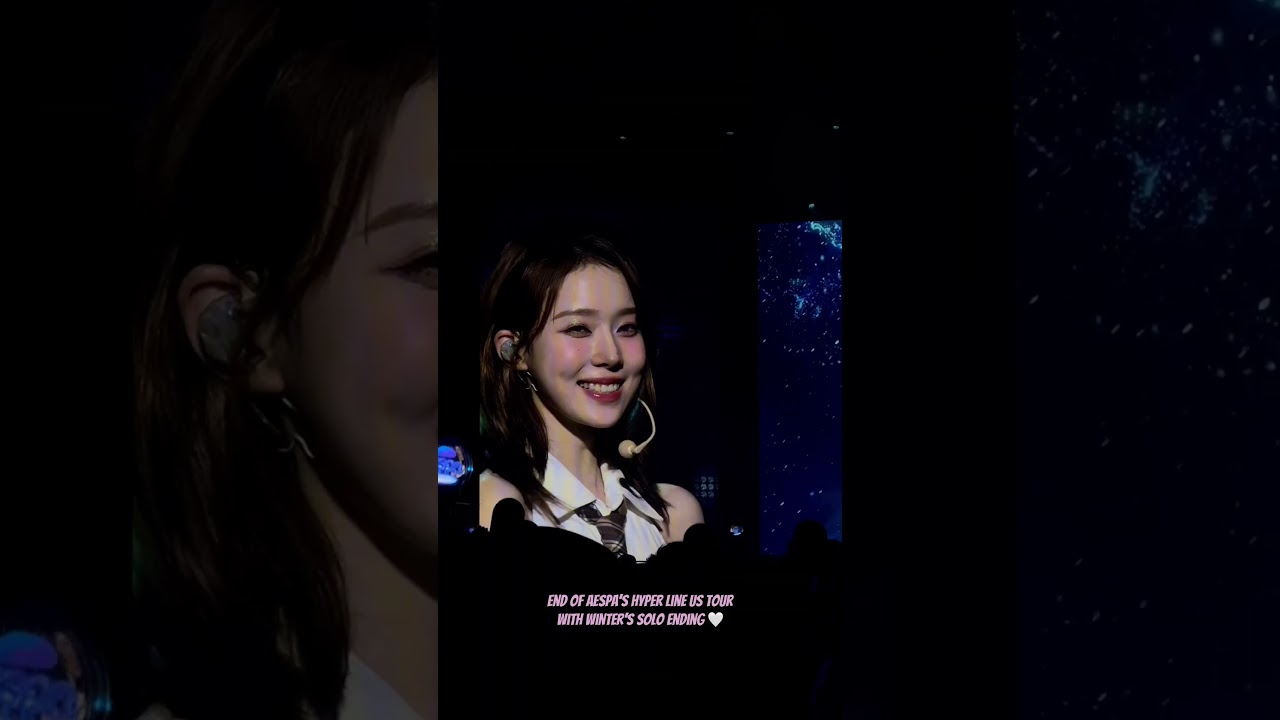 Obejrzyj Winter saying bye to MYs after performing her solo song “Lips” ❣️ #aespa #Winter #Lips #HyperLine w YouTube Obejrzyj Winter saying bye to MYs after performing her solo song “Lips” ❣️ #aespa #Winter #Lips #HyperLine w YouTube