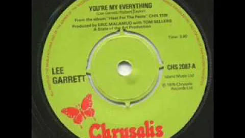 Lee Garret  You're my Everything 1976