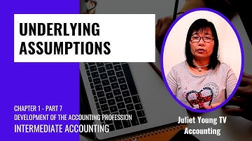 UNDERLYING ASSUMPTIONS - JULIET YOUNG TV - ACCOUNTING