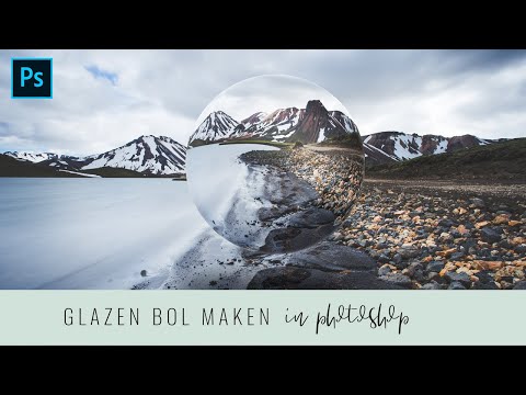 Video: Hoe Om Glas In Photoshop Te Verf