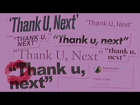Video Ariana Grande - thank u, next (audio)