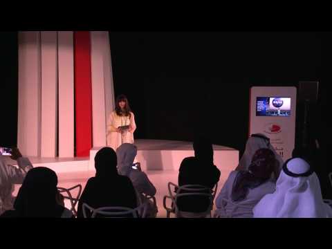 مشاركة المخترعة دانة البلوشي في منصة حديث التميز