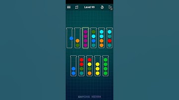Ball Sort Puzzle Level 99