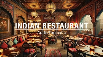 Indian Restaurant Ambience with Relaxing Sitar and Tabla Music Peaceful Dining Atmosphere