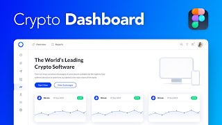 Let's Design a Crypto Dashboard in Figma (Part 1)